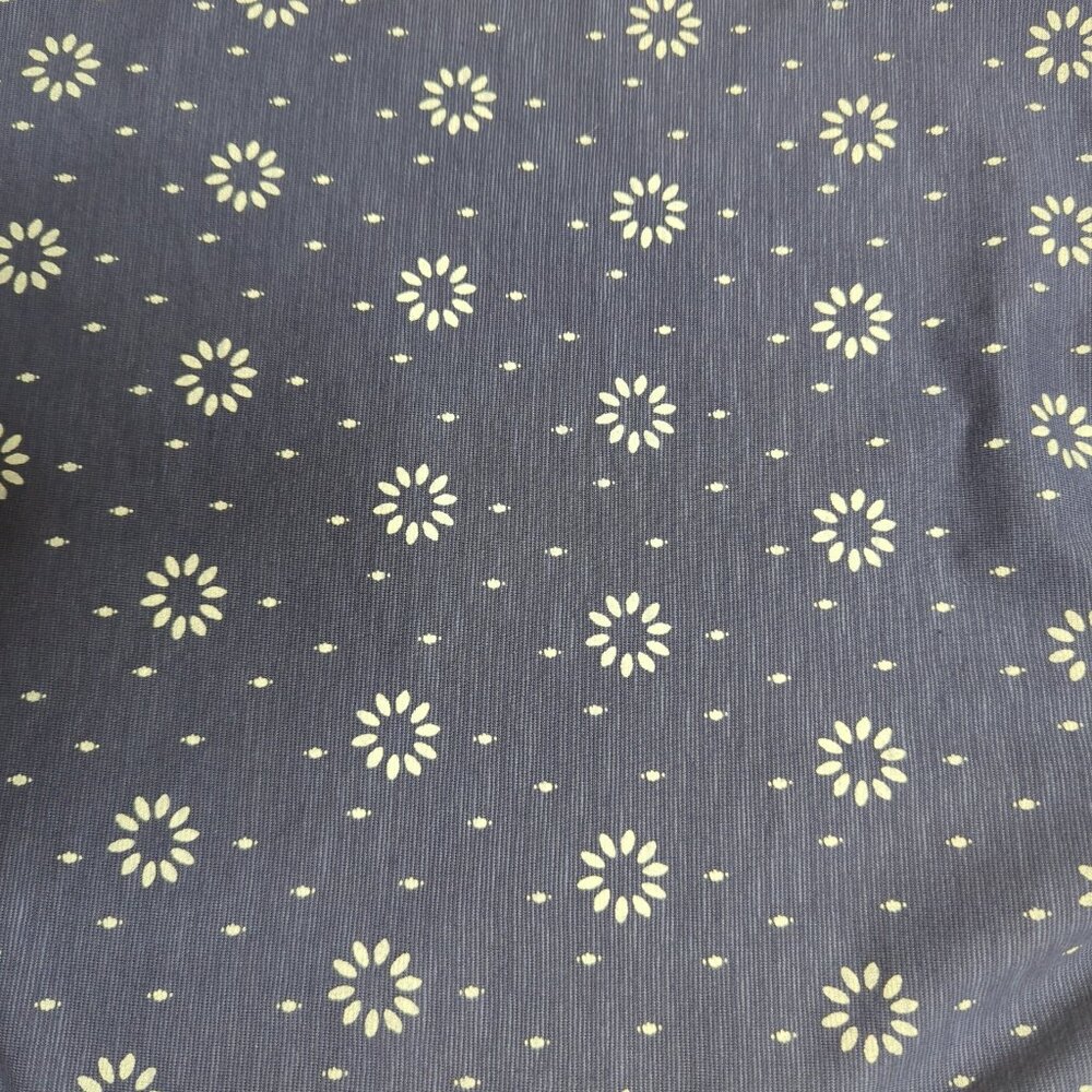Toad&Co Women's Size Small Chaka Skirt, Navy Blue Print - Picture 8 of 8